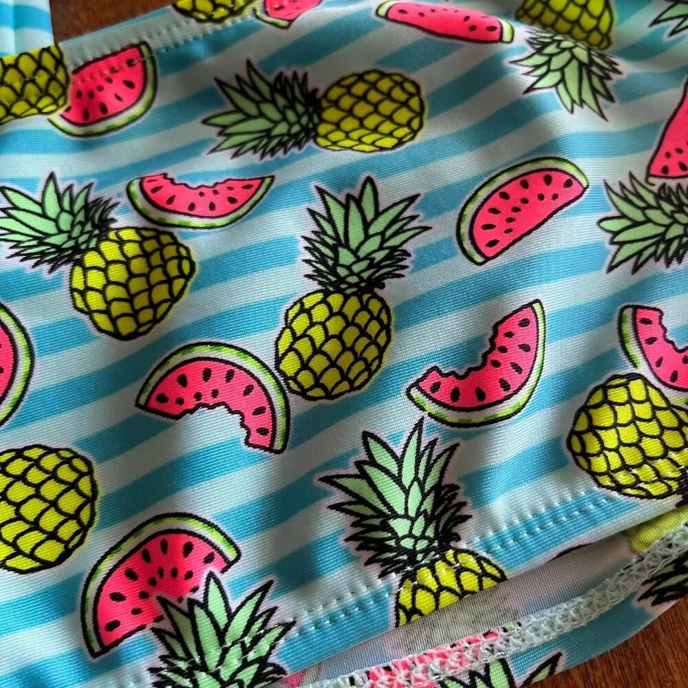 Lands' End and Wonder Nation swim tops 7-8